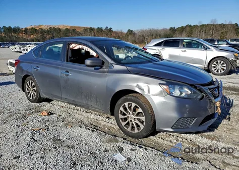 2019 Nissan Sentra S из США, поврежденный, VIN 3N1AB7AP9KY374363